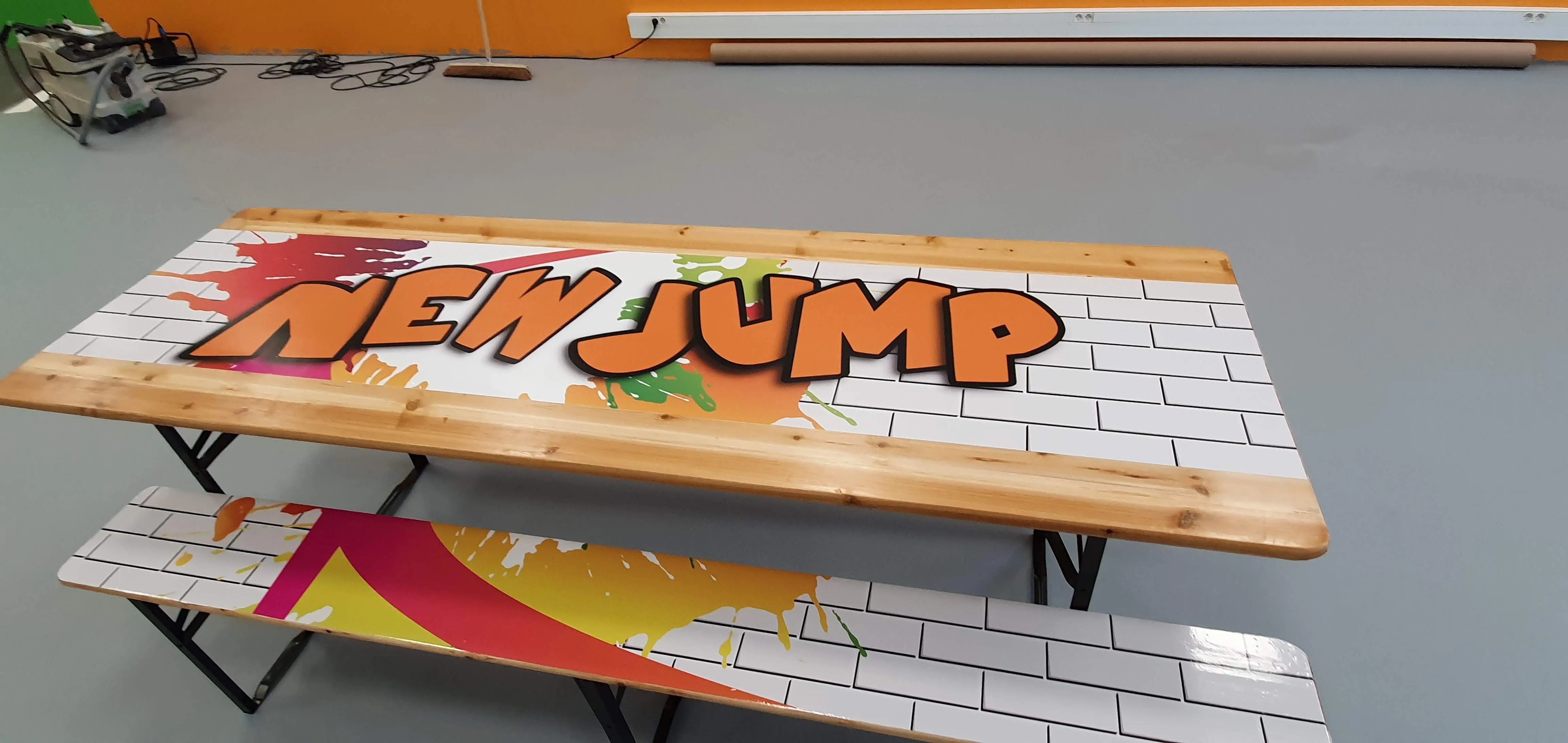 Habillage mobilier décoration adhésive New Jump Langon