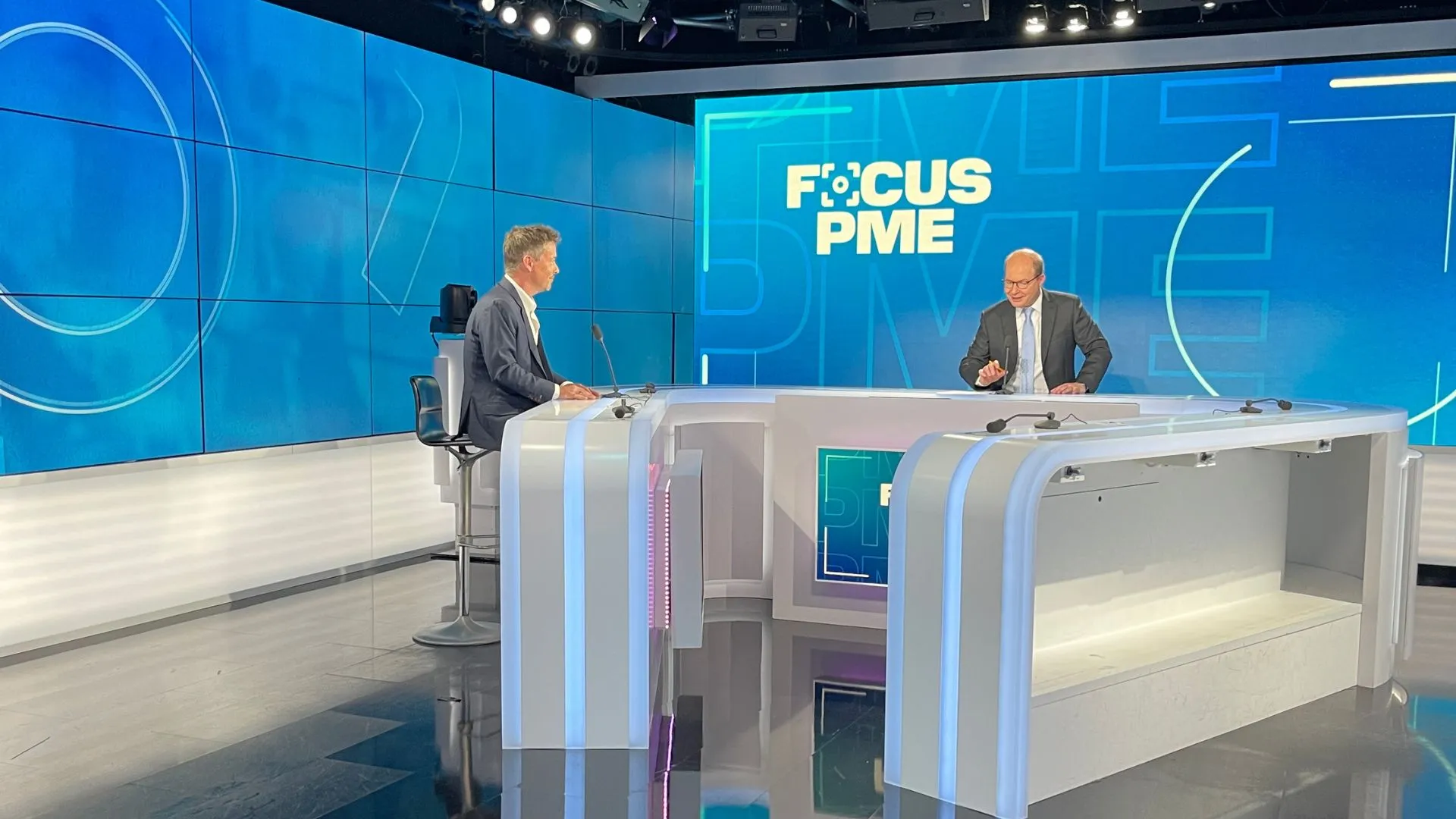 Philippe Duvignac interviewé par Vincent Touraine sur BFM Business, Focus PME