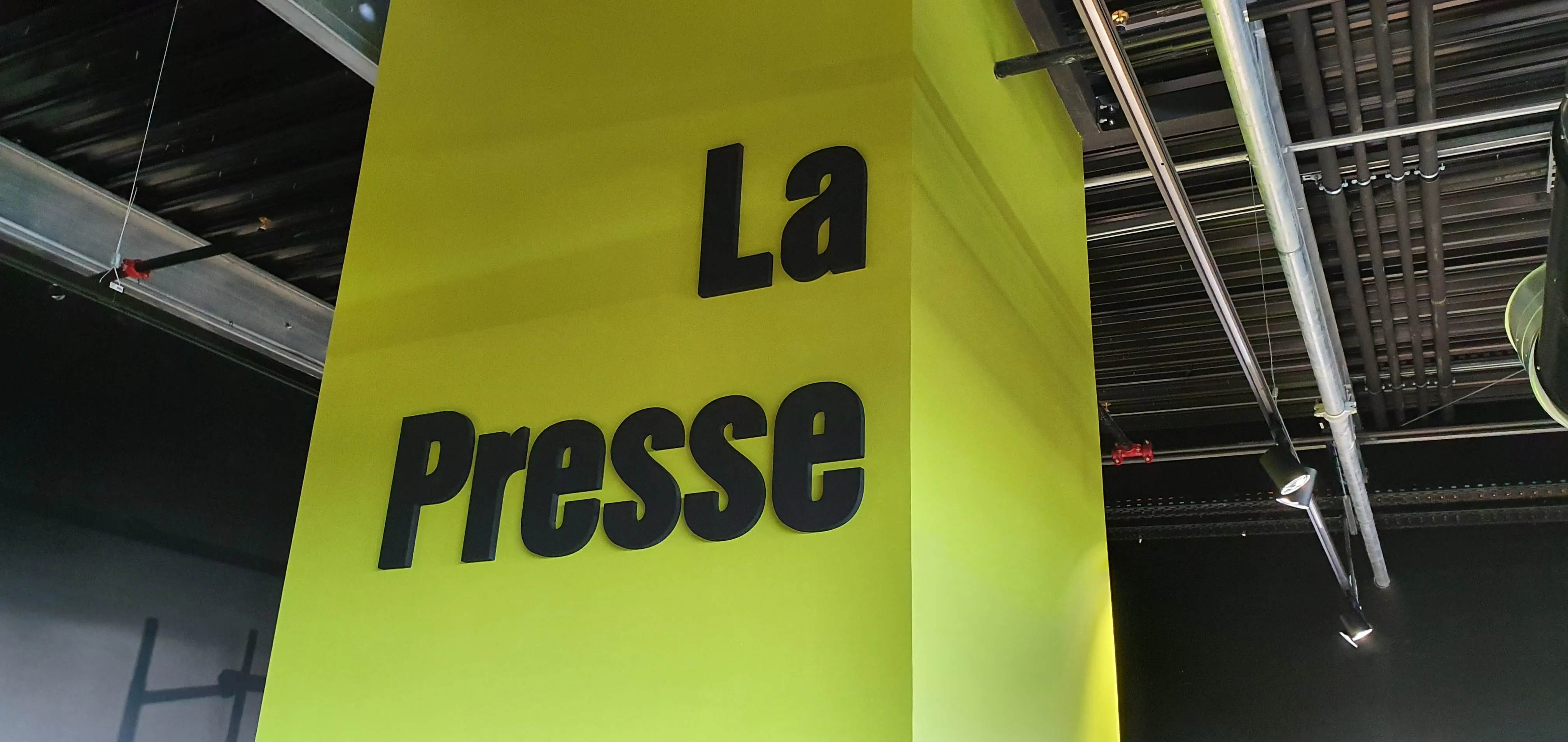 Logo relief PVC, Leclerc Langon