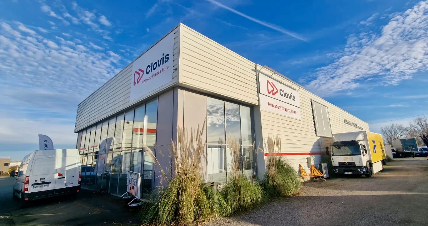Enseigne panneau Clovis Mérignac