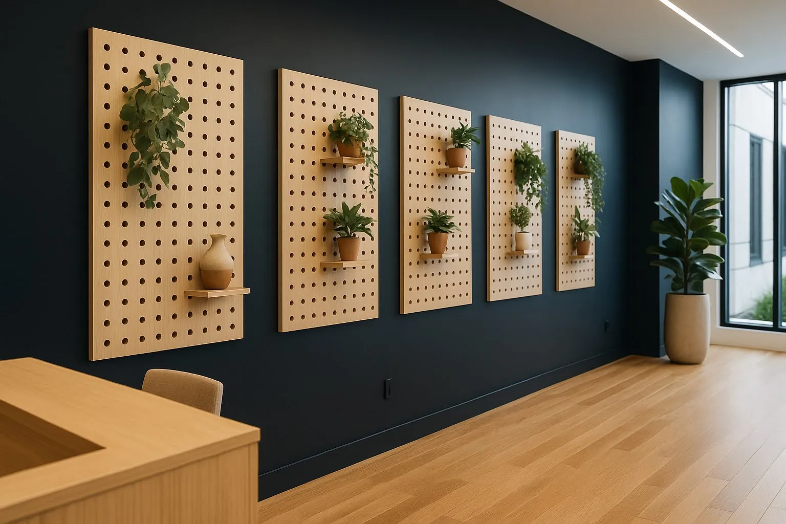 Mobilier et agencement modulaire en bois Plugwood
