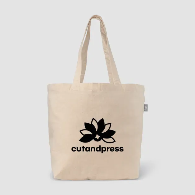 Sac shopper coton recyclé personnalisé