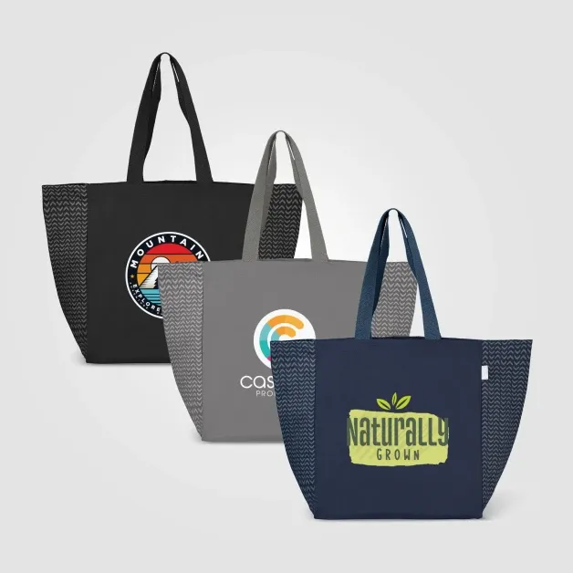 Sac fourre-tout Toronto en coton recyclé personnalisé