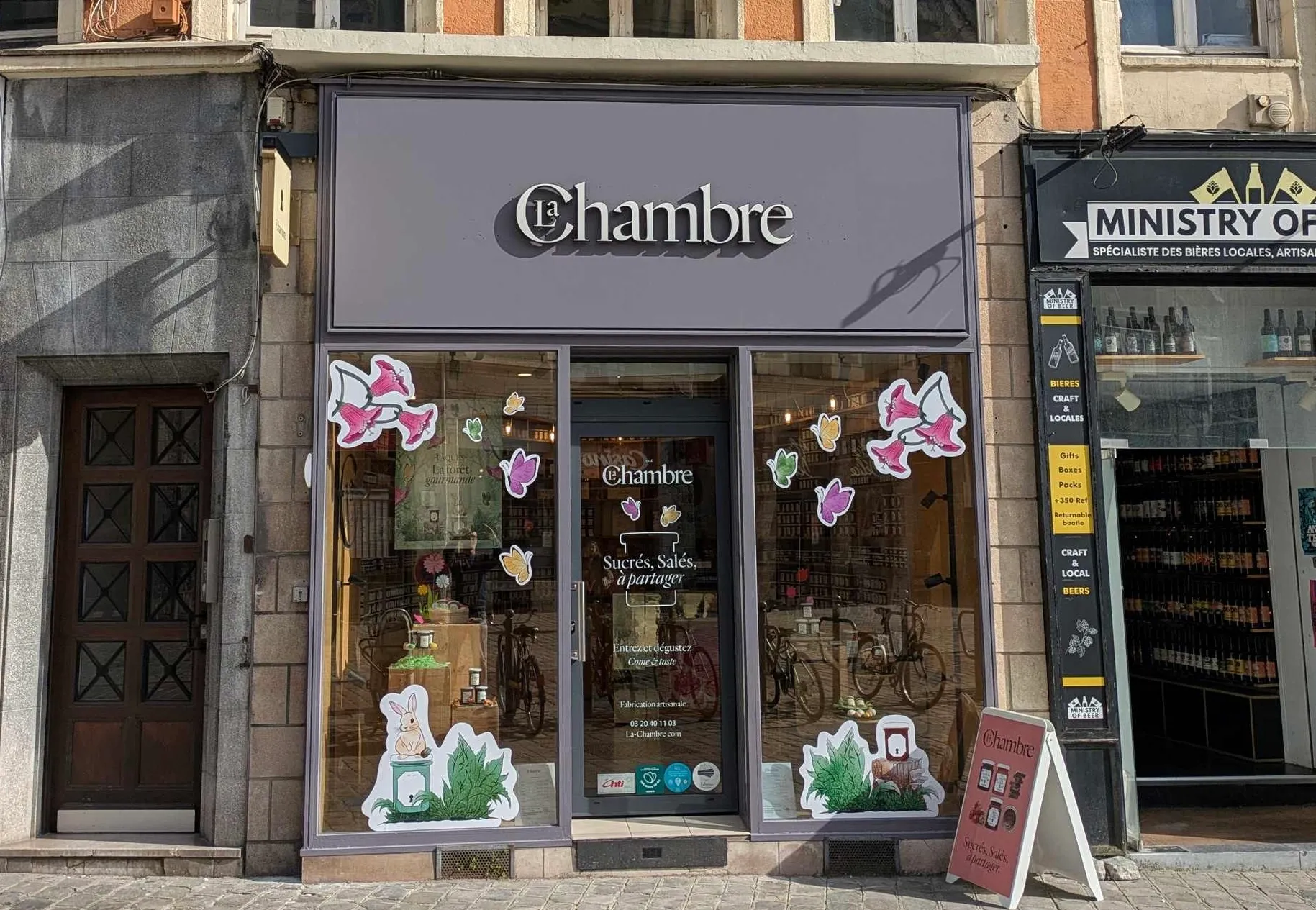 Enseigne, La Chambre — Lille (59) — réalisation PUBLI MENI