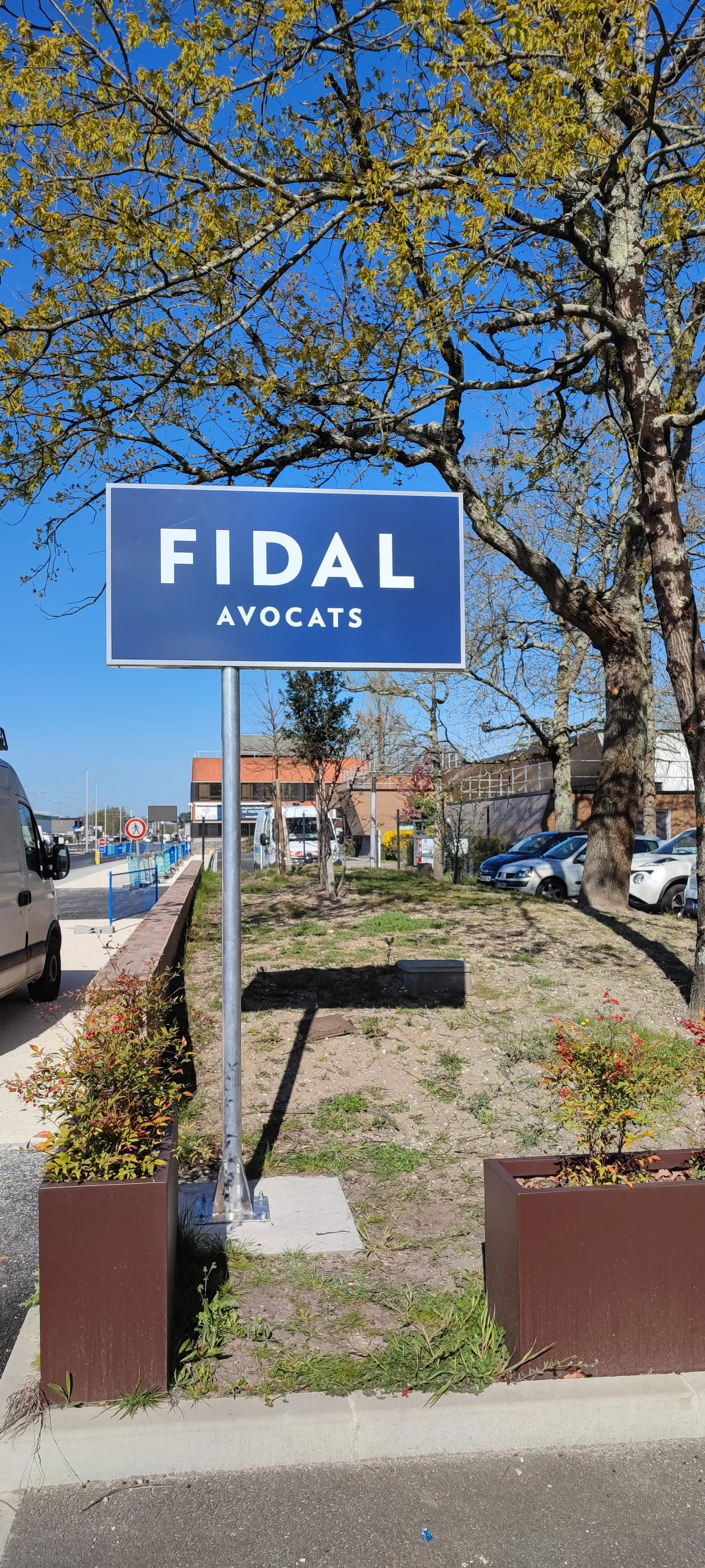 Totem Fidal — réalisation PUBLI MENI